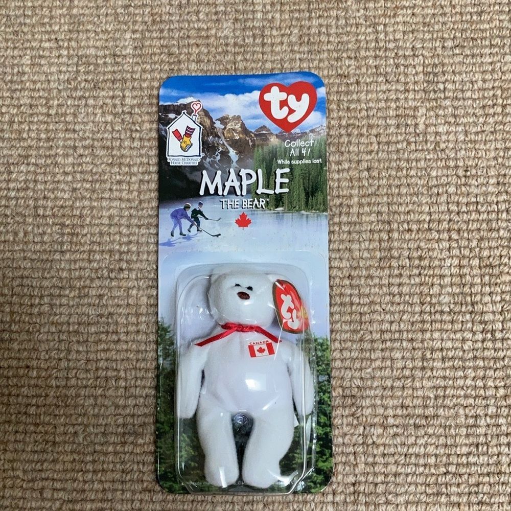 Maple the Bear Teenie Beanie Baby